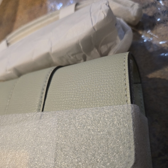 Kate Spade♠️ NWT Phoebe Turnlock Mini Flap Crossbody - Sage - Picture 10 of 12